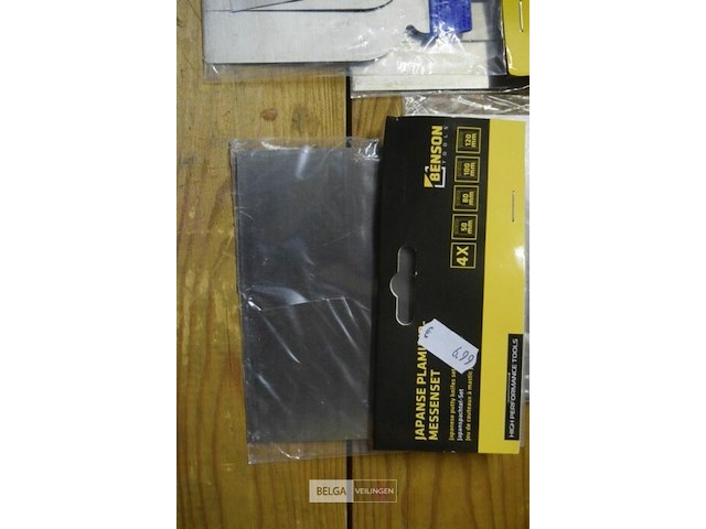 8 pakjes plamuurmessenset div. maten - afbeelding 3 van  5