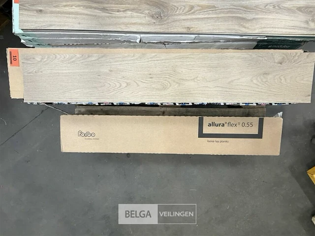 ± 8 pakken plak-pvc vloer - afbeelding 1 van  4