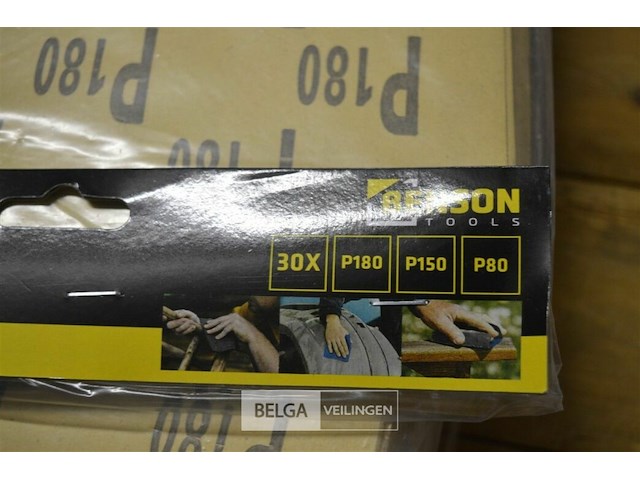 8 pakken schuurpapier 180/150/80 - afbeelding 3 van  3