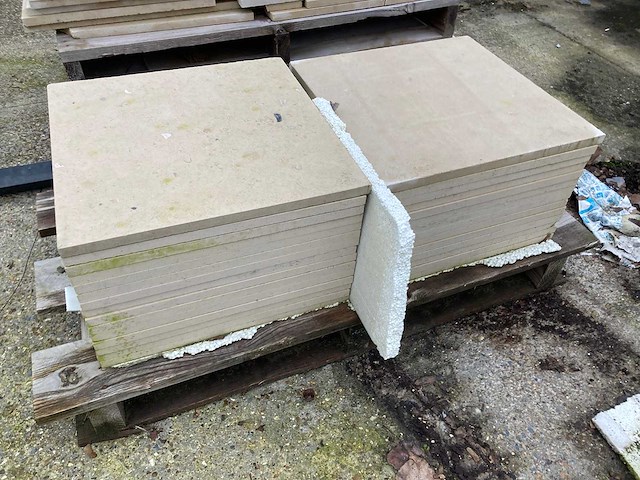 8 paletten bourgondische witsteen - afbeelding 12 van  13