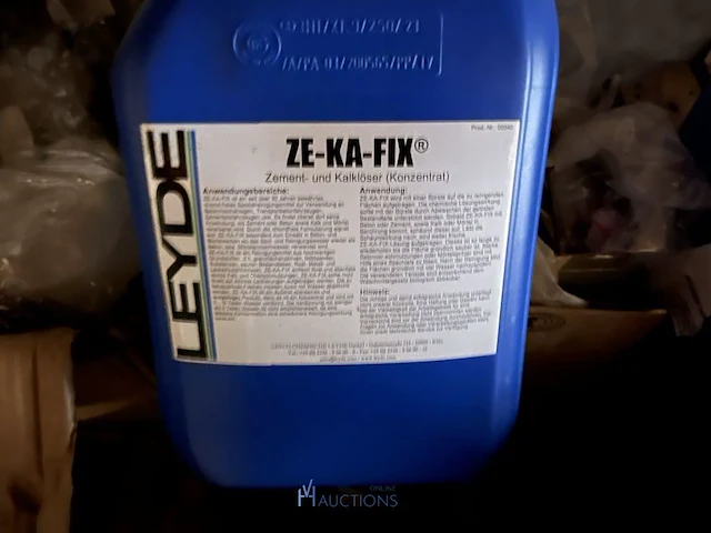 8 palletten chemicaliën en onderhoudsproducten - afbeelding 9 van  34