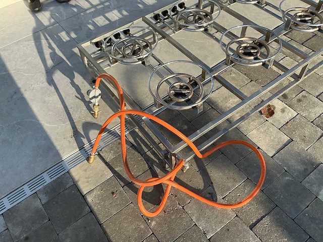 8-pits gasfornuis - afbeelding 2 van  8