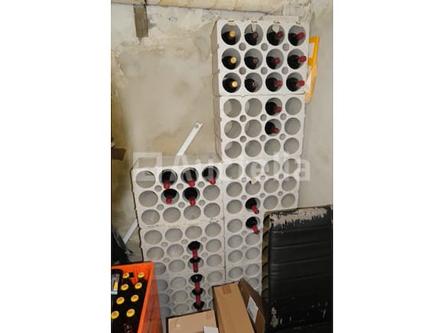 8 polystyreen flesjesopslagblokken - afbeelding 2 van  4