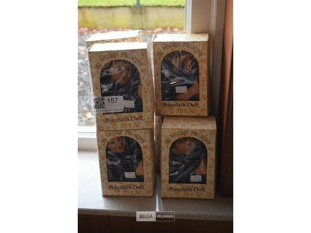 8 porselijnen dolls - afbeelding 1 van  4
