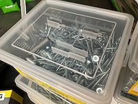 8 potten houtschroeven met bitsen - afbeelding 3 van  5