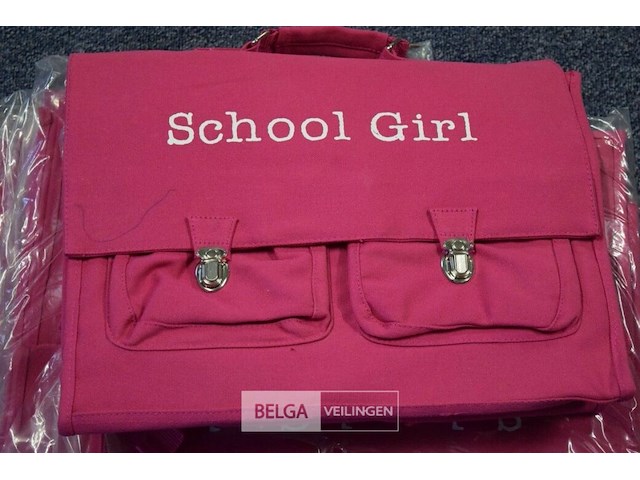 8 roze schooltassen - afbeelding 2 van  2