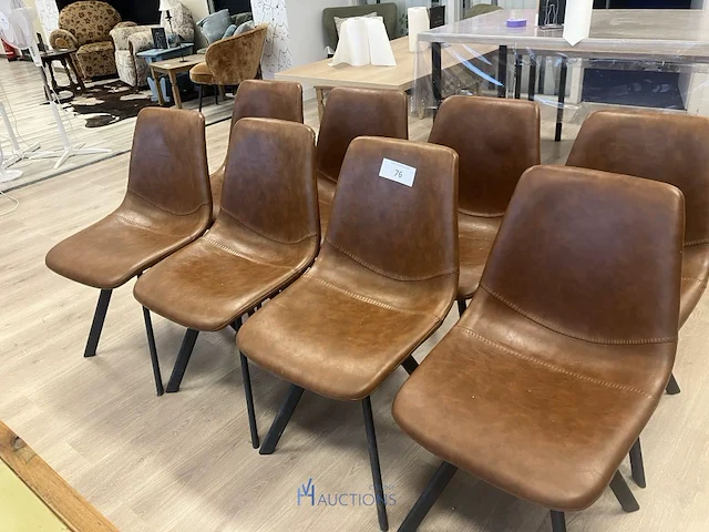 8 stoelen - afbeelding 1 van  2