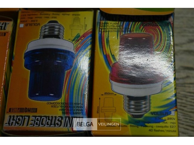 8 strobe lights - afbeelding 3 van  4