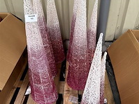 8 stuks, div. decoratieve kegels - afbeelding 1 van  1