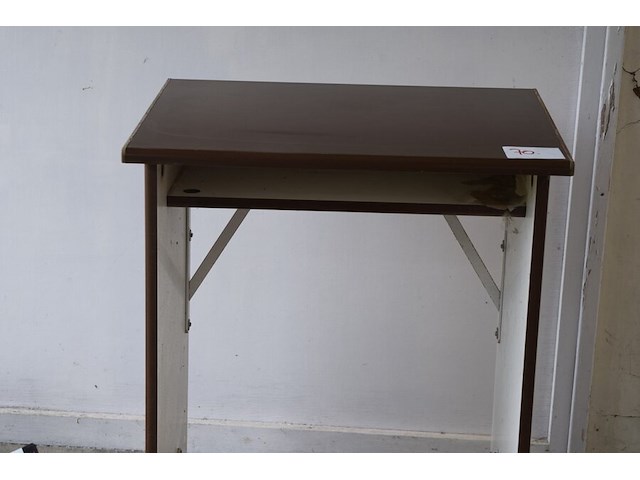 8 vintage schoolbanken 76x62 cm - afbeelding 2 van  4