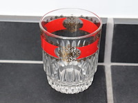 8 whiskeyglazen, 2 karaffen, 9 onderzetters - afbeelding 3 van  8