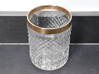 8 whiskeyglazen, 2 karaffen, 9 onderzetters - afbeelding 6 van  8