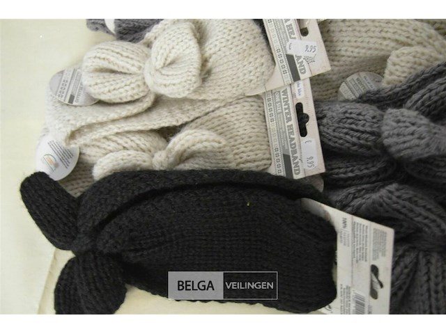 8 winterhaarband div kleuren - afbeelding 2 van  4