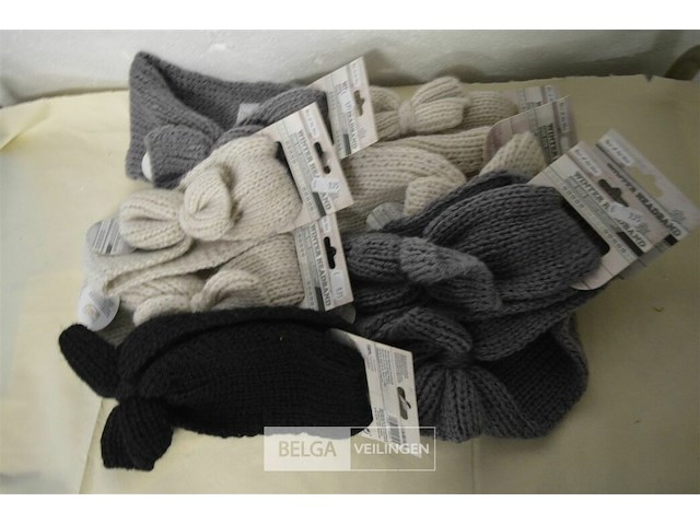 8 winterhaarband div kleuren - afbeelding 1 van  4