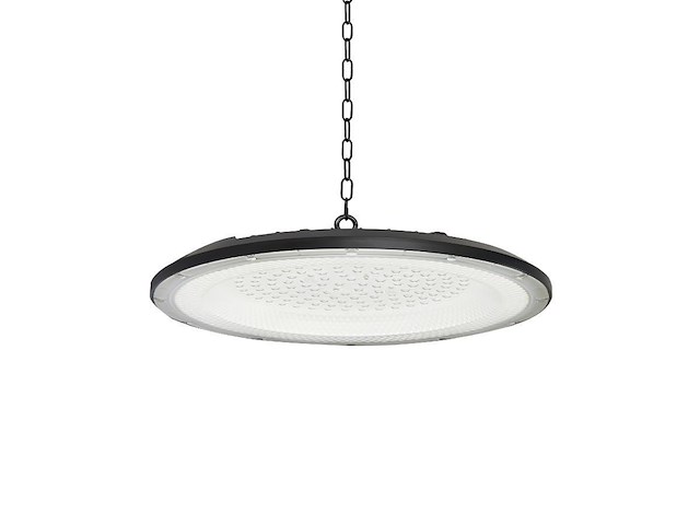 8 x 100w 3000k led ufo highbay slim waterdicht met lens - afbeelding 2 van  9