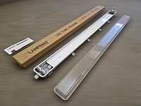 8 x 120cm pro dubbele led tl t8 armaturen waterdicht met reflectoren - afbeelding 5 van  9