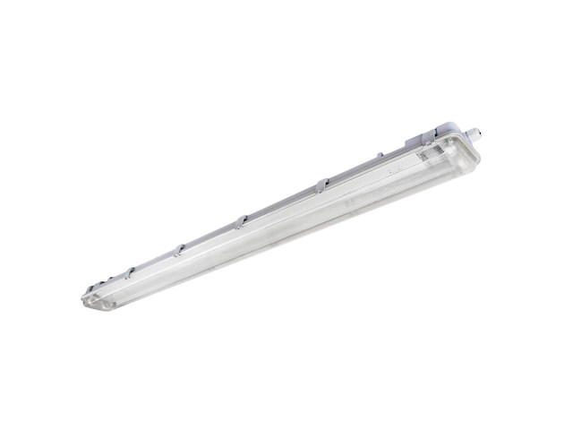 8 x 120cm pro dubbele led tl t8 armaturen waterdicht met reflectoren - afbeelding 1 van  9