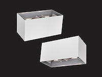 8 x 12w led wit wandlamp 4 licht verstelbaar waterdicht - afbeelding 9 van  10