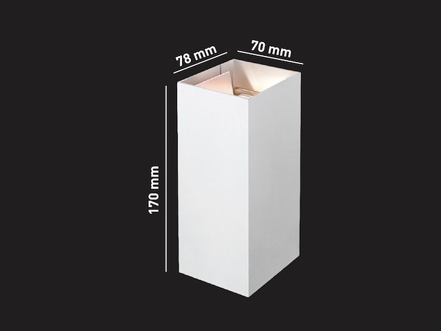 8 x 12w led wit wandlamp duo licht verstelbaar waterdicht - afbeelding 7 van  8