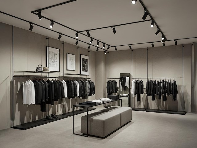 8 x 18w 4000k led pro railspot cilinder zand zwart draaibaar - afbeelding 5 van  8