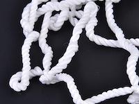 8 x 4ft sportdoelnetten en doelriemen voor voetbal - afbeelding 2 van  3