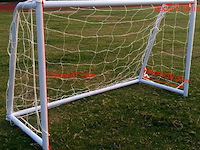 8 x 4ft sportdoelnetten en doelriemen voor voetbal - afbeelding 3 van  3