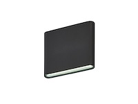 8 x 6w led wandlamp duo licht zwart warm wit waterdicht 11.5cm - afbeelding 4 van  9