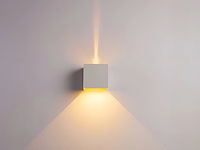 8 x 7w led wit wandlamp kubus duo licht verstelbaar waterdicht - afbeelding 5 van  8