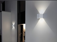 8 x 7w led wit wandlamp kubus duo licht verstelbaar waterdicht - afbeelding 5 van  8