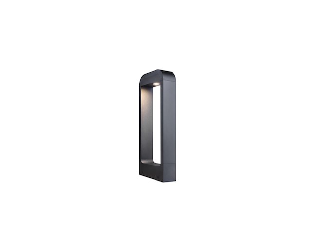 8 x 7w led zand zwart tuinlamp 30cm warm wit - afbeelding 2 van  8