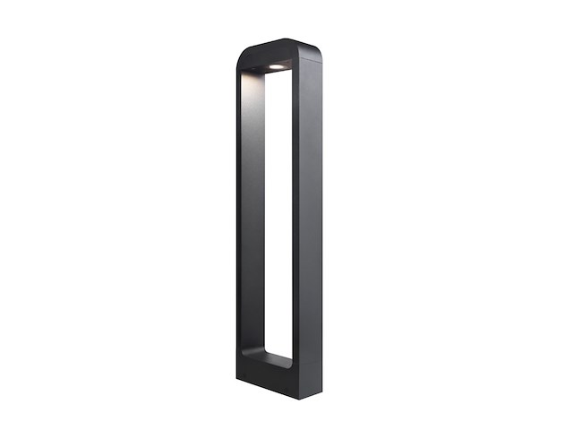 8 x 7w led zand zwart tuinlamp 60cm warm wit - afbeelding 6 van  8