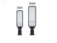 (8 x) 8 x 50w 3000k led straatverlichting met... - afbeelding 2 van  12
