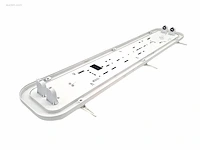 (8 x) 8 x 60cm pro dubbele led tl t8 armaturen... - afbeelding 7 van  8