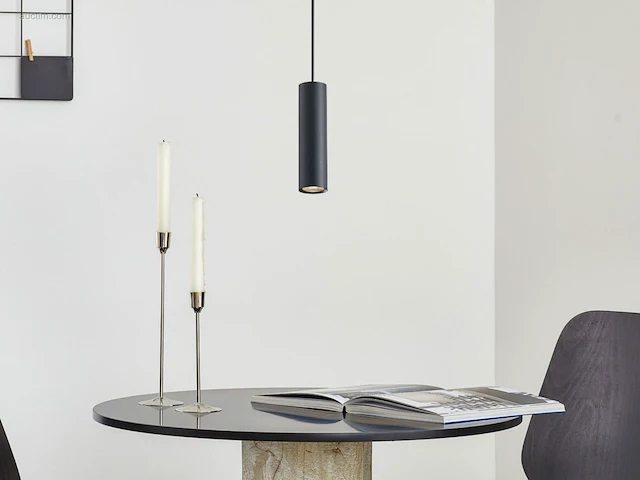 (8 x) 8 x gu10 decoratief hanglamp cilinder 24cm... - afbeelding 4 van  5