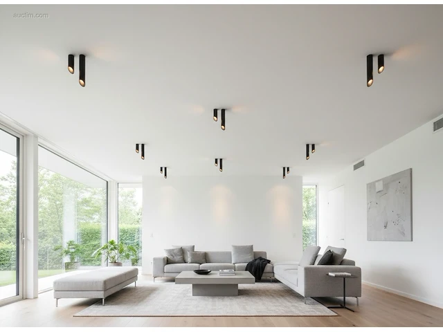 (8 x) 8 x gu10 opbouw design armatuur cilinder... - afbeelding 4 van  9