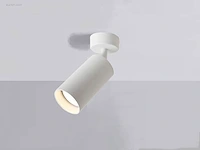 (8 x) 8 x gu10 opbouwspot armatuur cilinder zand...