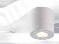(8 x) 8 x gu10 waterdicht opbouwspot armatuur wit...