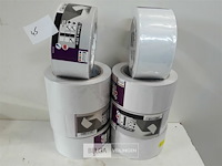 8 x afplaktape 50 mm x 33 m binnen + buiten - afbeelding 2 van  3