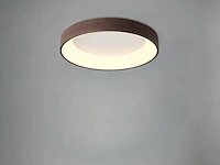 8 x anello led plafond lamp noten - afbeelding 1 van  6