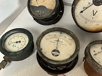 8 x antieke industriele meter - afbeelding 2 van  4