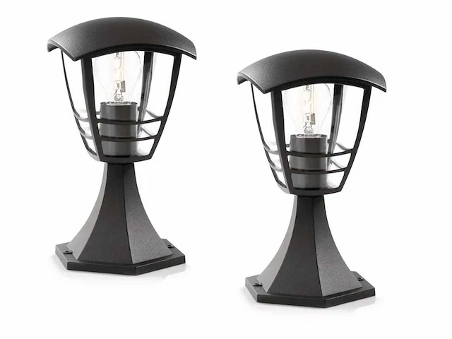 8 x arina 30 buiten lamp zwart - afbeelding 3 van  8
