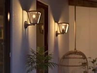8 x arina wand buiten lamp zwart