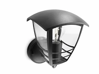 8 x arina wand buiten lamp zwart - afbeelding 3 van  7
