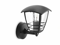 8 x arina wand buiten lamp zwart - afbeelding 2 van  7