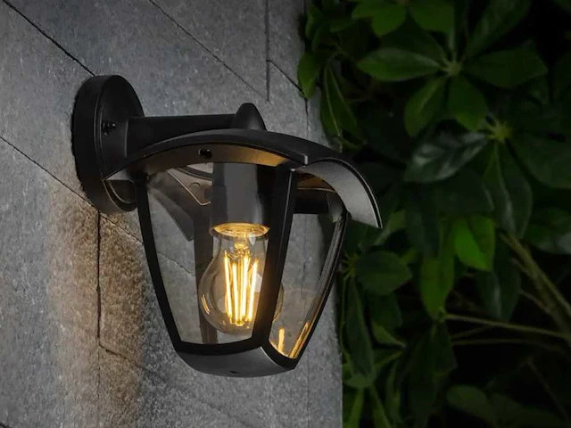 8 x arina wand buiten lamp zwart - afbeelding 7 van  7