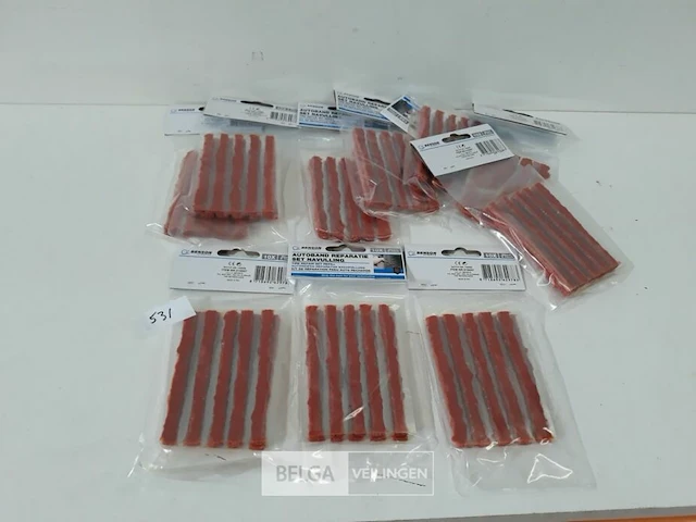 8 x autoband reparatie navulling veters 10 stuks - afbeelding 1 van  3
