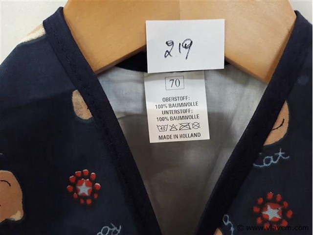 8 x babyslaapzak 70 cm - afbeelding 2 van  2