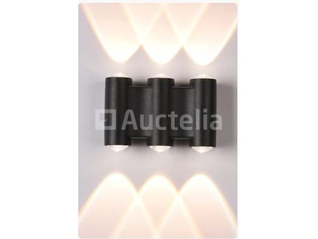 8 x bidirectionele led wandlamp – 6w – 3500k warm wit – ip54 – sw-47-3 - afbeelding 2 van  3