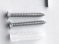8 x bidirectionele led wandlamp – 8w – 3500k warm wit – ip54 – sw-45-4 - afbeelding 3 van  4
