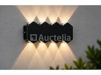 8 x bidirectionele led wandlamp – 8w – 3500k warm wit – ip54 – sw-51-4 - afbeelding 4 van  4